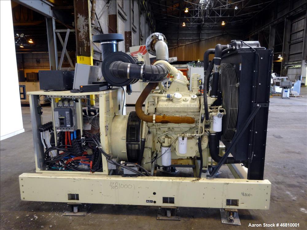 Used Kohler 200 kW diesel generator model 230R0ZD. Detroit Diesel 6V-92T engine.