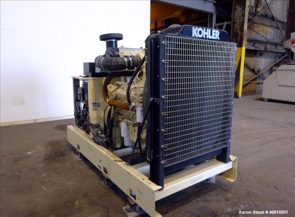 Used Kohler 200 kW diesel generator model 230R0ZD. Detroit Diesel 6V-92T engine.