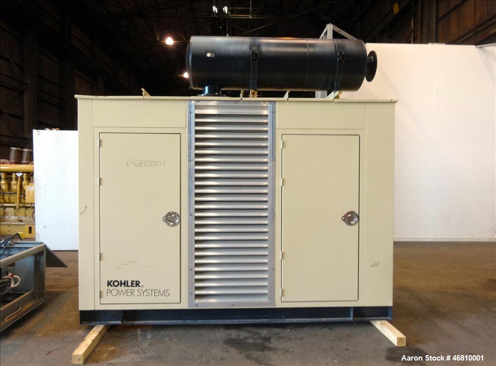 Used Kohler 200 kW diesel generator model 230R0ZD. Detroit Diesel 6V-92T engine.