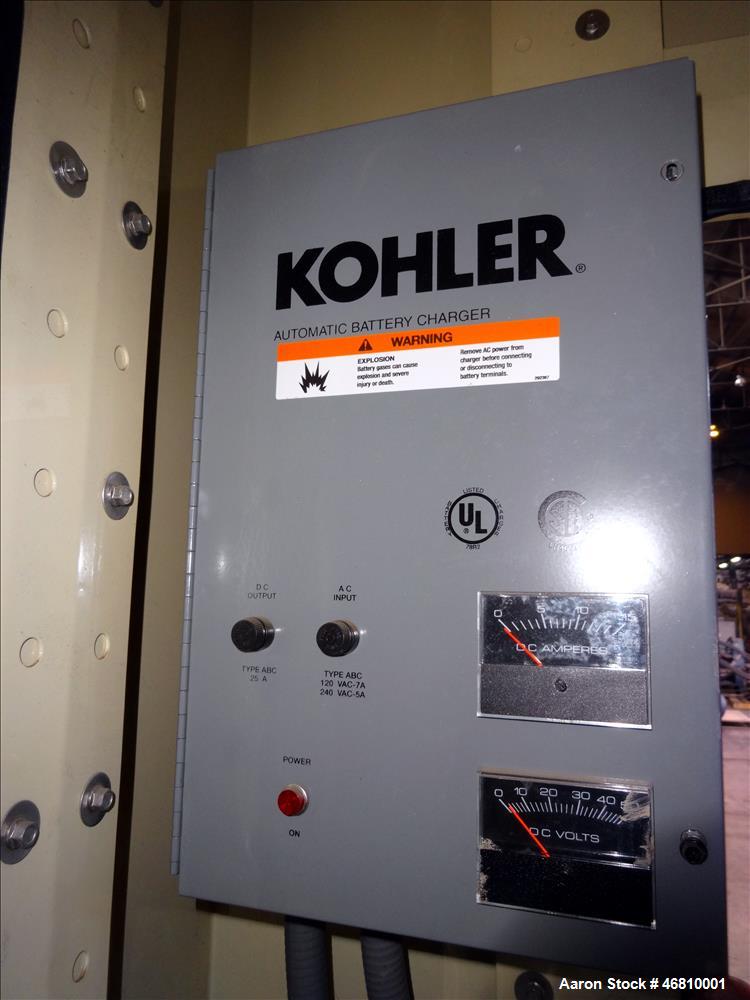 Used Kohler 200 kW diesel generator model 230R0ZD. Detroit Diesel 6V-92T engine.