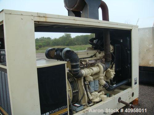 Used Kohler 250 kW Natural Gas Generator Set, Kohler model 250RDZ, cat #PA-194265. 3/60/277-480V, Class H. Detroit natural gas engine rated 415 hp @ 1800 rpm, model 6063GKG5, spec A-343335, 12 lead r...