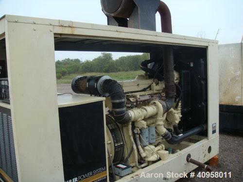 Used-Kohler 250 kW Natural Gas Generator Set, Kohler model 250RDZ, cat #PA-194265. 3/60/277-480V, Class H. Detroit natural g...