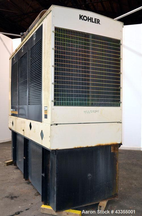 Used Kohler 265kW Standby Diesel Generator Set. Kohler model 250REOZD, SN-653545. Detriot Diesel Series 60, 4-cycle turbocharged engine rated 415 hp @ 1800 rpm. 3/60/277-480V. 500 Amp main-line circu...