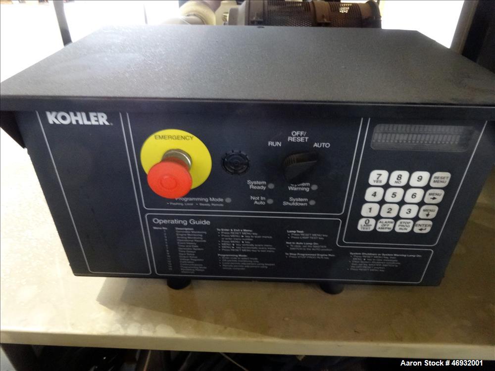 Used Kohler 265 kW  diesel generator model 250REOZV. Volvo TAD1031GE engine