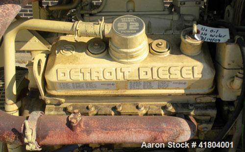 Used Kohler 250 kW Diesel Genset. Kohler model 250ROZD71, serial #265291. Detroit 6V-92TA, turbocharged aftercooled engine rated 415 hp at 1800 rpm. 120/208V, 12 lead reconnectable to 480V and 120/24...
