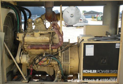 Used Kohler 250 kW Diesel Genset. Kohler model 250ROZD71, serial #265291. Detroit 6V-92TA, turbocharged aftercooled engine rated 415 hp at 1800 rpm. 120/208V, 12 lead reconnectable to 480V and 120/24...