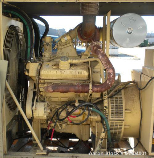 Used Kohler 250 kW Diesel Genset. Kohler model 250ROZD71, serial #265291. Detroit 6V-92TA, turbocharged aftercooled engine rated 415 hp at 1800 rpm. 120/208V, 12 lead reconnectable to 480V and 120/24...