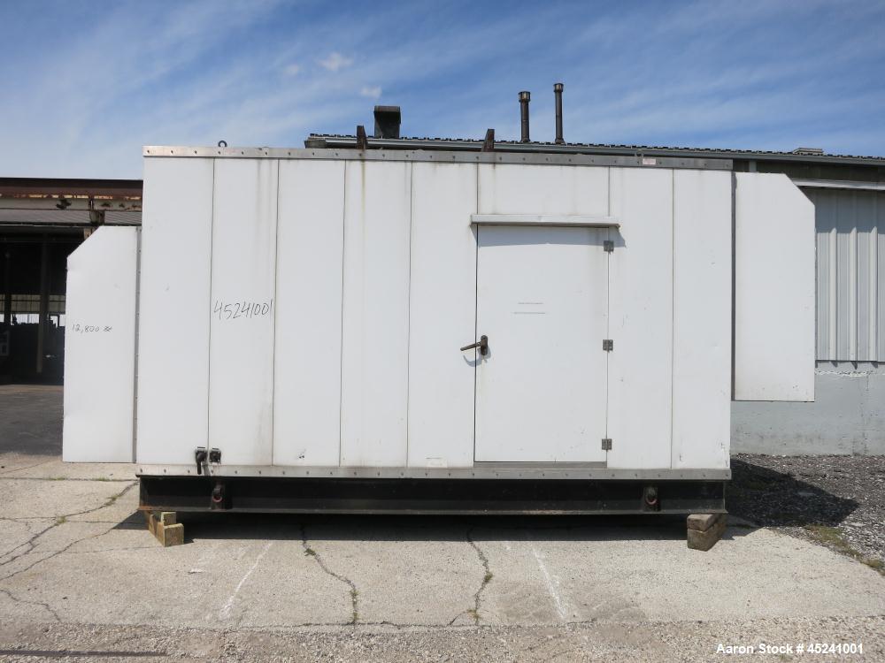 Used Kohler 255 kW natural gas generator set, model 250RZD. Detroit Diesel S60G
