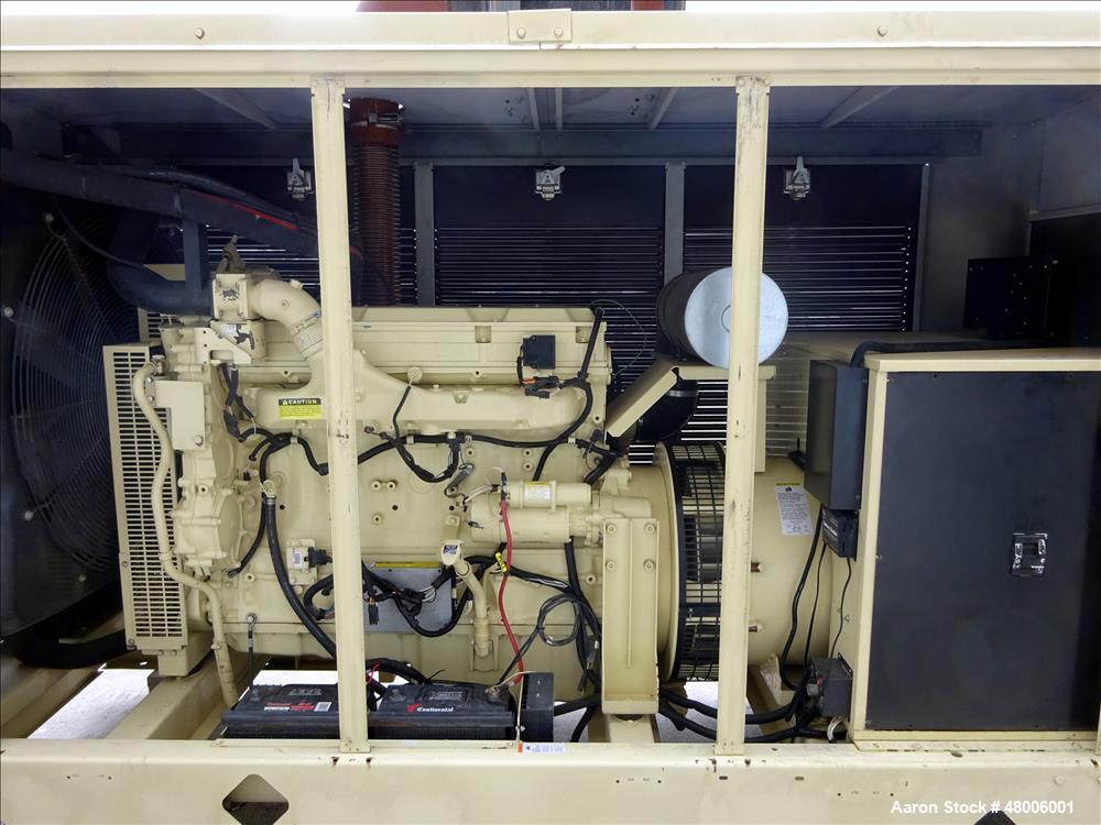 Used Kohler 255 kW  natural gas generator model 250RZD, Detroit Diesel S60G eng