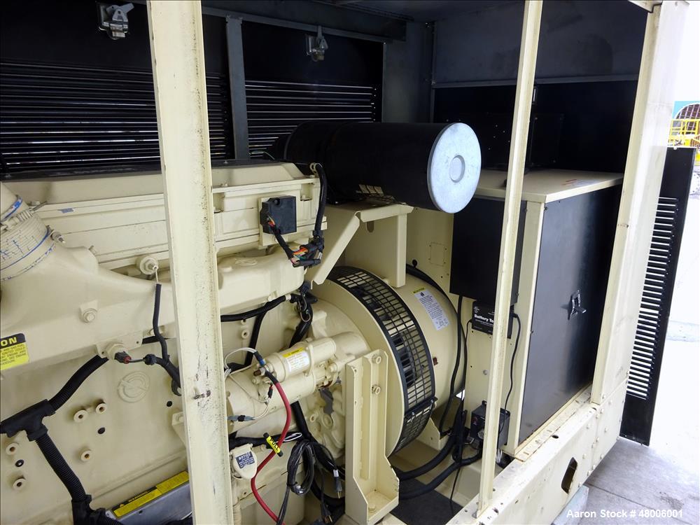 Used Kohler 255 kW  natural gas generator model 250RZD, Detroit Diesel S60G eng