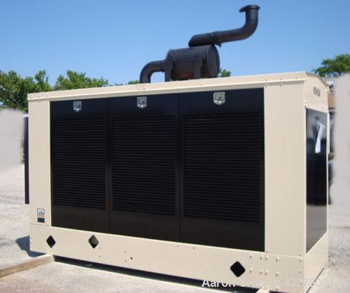 Used Kohler 275 kW Standby Natural Gas Generator Set, model 275RZD serial #0686126.Detroit Diesel model S60G natural gas engine rated 450 hp @ 1800 RPM, SN-06R0610972. 3/60/277/480V. 500 Amp mainline...