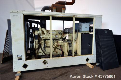Used Kohler 275 kW Standby Natural Gas Generator Set, model 275RZD serial #0686126.Detroit Diesel model S60G natural gas engine rated 450 hp @ 1800 RPM, SN-06R0610972. 3/60/277/480V. 500 Amp mainline...