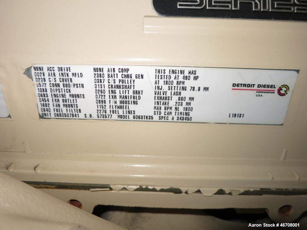 Used Kohler 300 kW  portable rental diesel generator model 300REOZDN