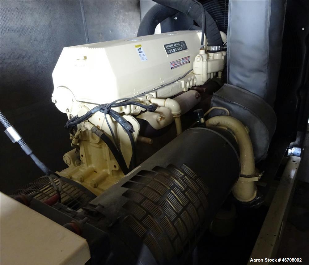 Used Kohler 300 kW portable  rental diesel generator. Detroit Diesel model S60 e