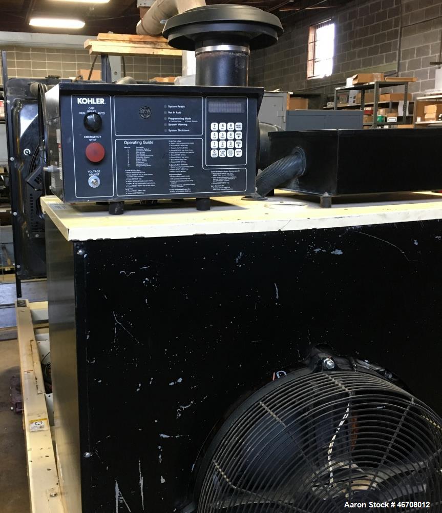 Used Kohler 300 kW standby (280 kW prime) diesel generator set, Model 300REOZDN