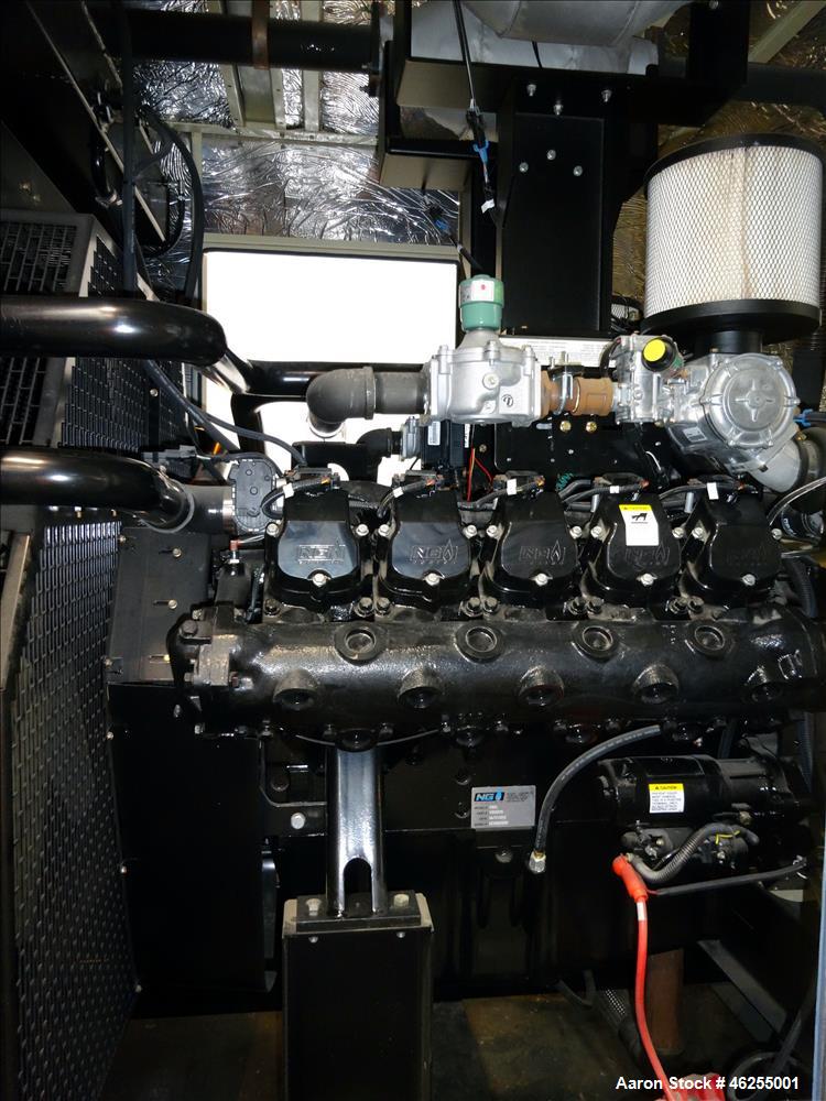 Used Kohler / Doosan 300 kW natural gas generator, model 300REZXB. Doosan D183T
