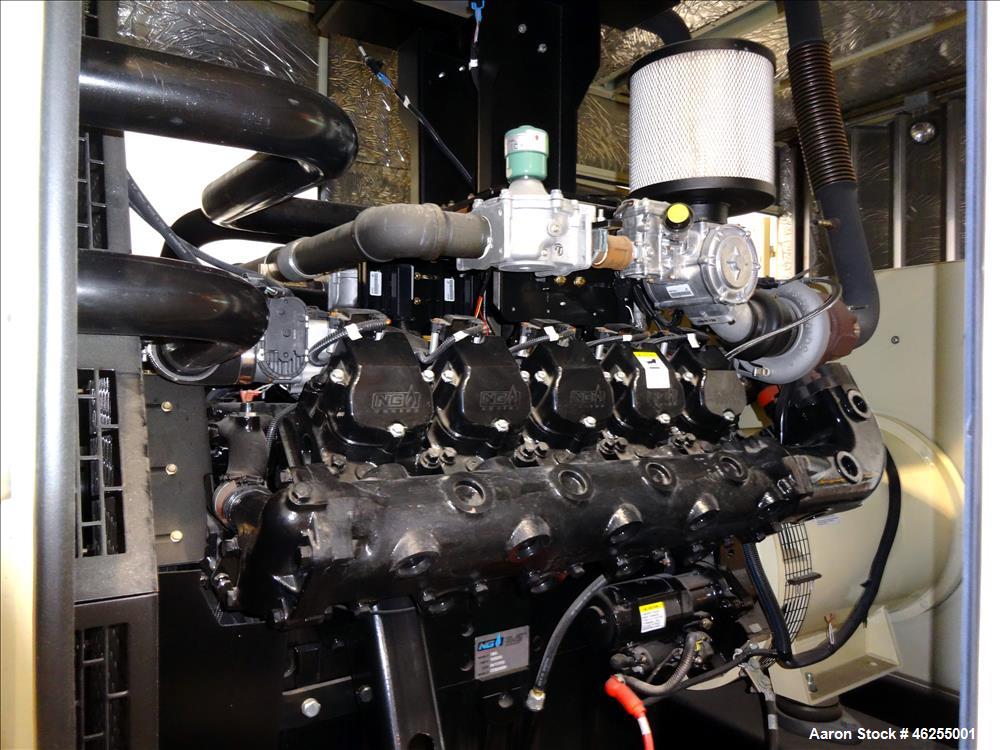 Used Kohler / Doosan 300 kW natural gas generator, model 300REZXB. Doosan D183T