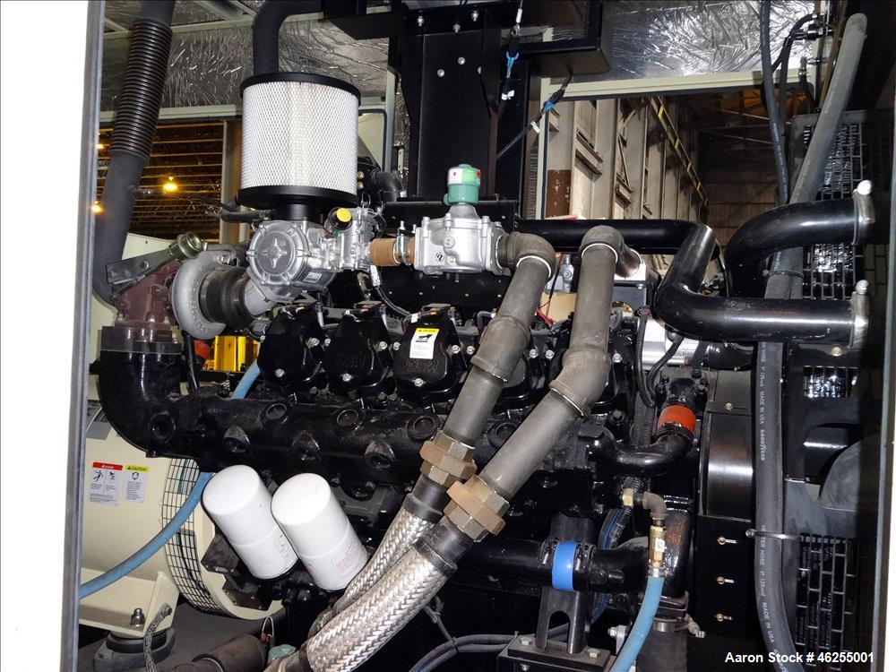 Used Kohler / Doosan 300 kW natural gas generator, model 300REZXB. Doosan D183T