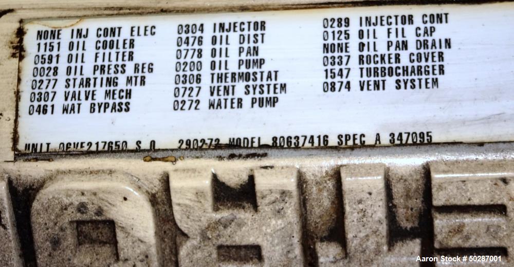 Used Kohler 300 kW Standby Diesel Generator Set