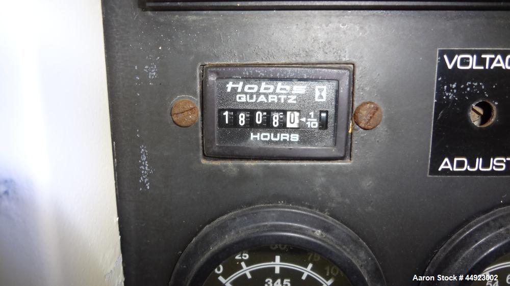 Used Kohler 30kW standby (27 kW Prime) natural gas generator set, model 30RZ202, SN-320614. Ford CSG-649 engine rated 82 HP at 1800 RPM. 1/60/120/240V. PMG (permanent magnet generator). Weather enclo...