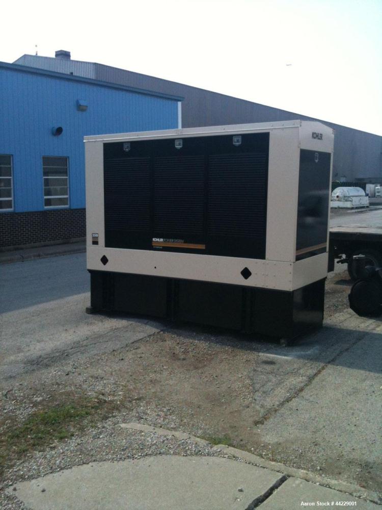 Used Kohler 350 kW standby diesel generator set, model 350REOZD SN-0706034. Detroit Diesel Series 60 (4-stroke) engine rated 550 HP at 1800 RPM. 3/60/277/480V, currently set up @ 480V, 12 lead reconn...