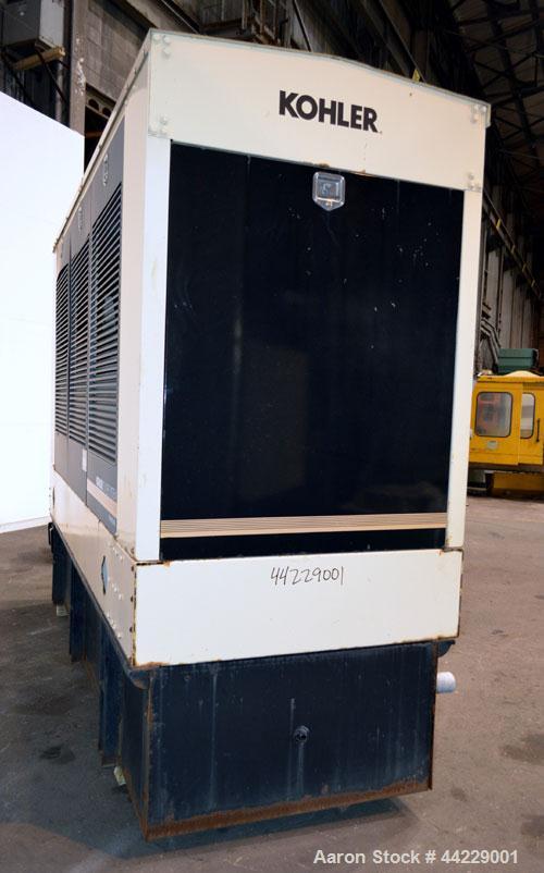 Used Kohler 350 kW standby diesel generator set, model 350REOZD SN-0706034. Detroit Diesel Series 60 (4-stroke) engine rated 550 HP at 1800 RPM. 3/60/277/480V, currently set up @ 480V, 12 lead reconn...