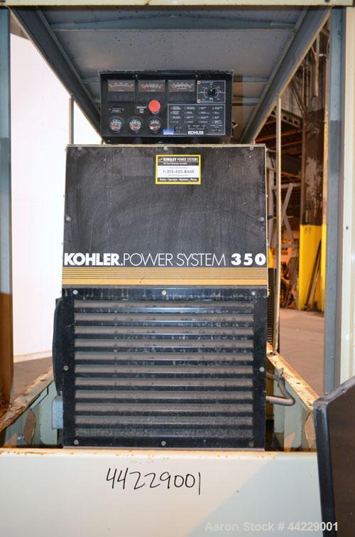 Used Kohler 350 kW standby diesel generator set, model 350REOZD SN-0706034. Detroit Diesel Series 60 (4-stroke) engine rated 550 HP at 1800 RPM. 3/60/277/480V, currently set up @ 480V, 12 lead reconn...