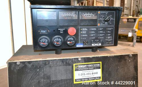 Used Kohler 350 kW standby diesel generator set, model 350REOZD SN-0706034. Detroit Diesel Series 60 (4-stroke) engine rated 550 HP at 1800 RPM. 3/60/277/480V, currently set up @ 480V, 12 lead reconn...