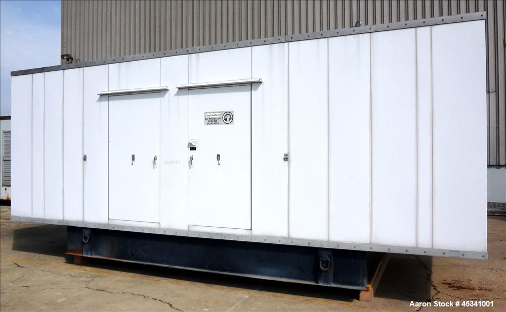 Used Kohler 350 kW standby diesel generator set, model 350ROZD71 SN-386497. Detroit Diesel 8V-92TA engine rated 568 HP @ 1800 RPM, SN-08VF173210. 3/60/277-480V. PMG Permanent magnet generator. 600 Am...