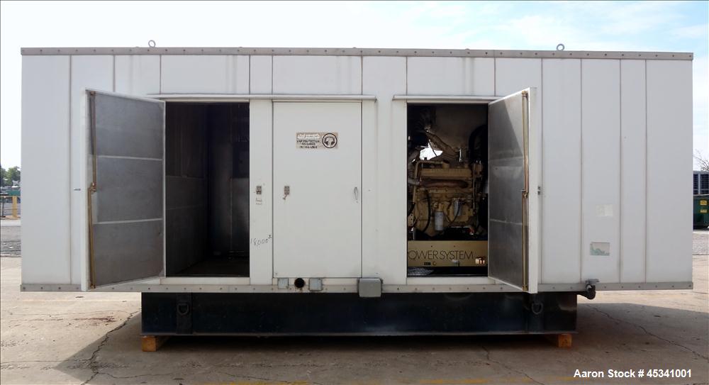 Used Kohler 350 kW standby diesel generator set, model 350ROZD71 SN-386497. Detroit Diesel 8V-92TA engine rated 568 HP @ 1800 RPM, SN-08VF173210. 3/60/277-480V. PMG Permanent magnet generator. 600 Am...