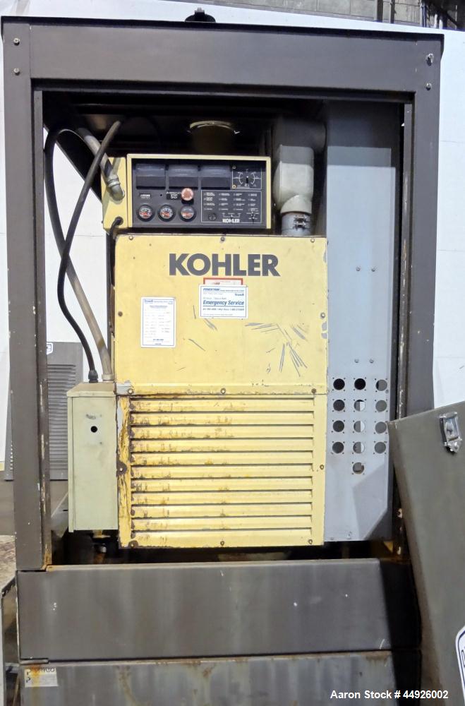Used Kohler 350kW Standby Diesel Generator Set, Model 350ROZD81