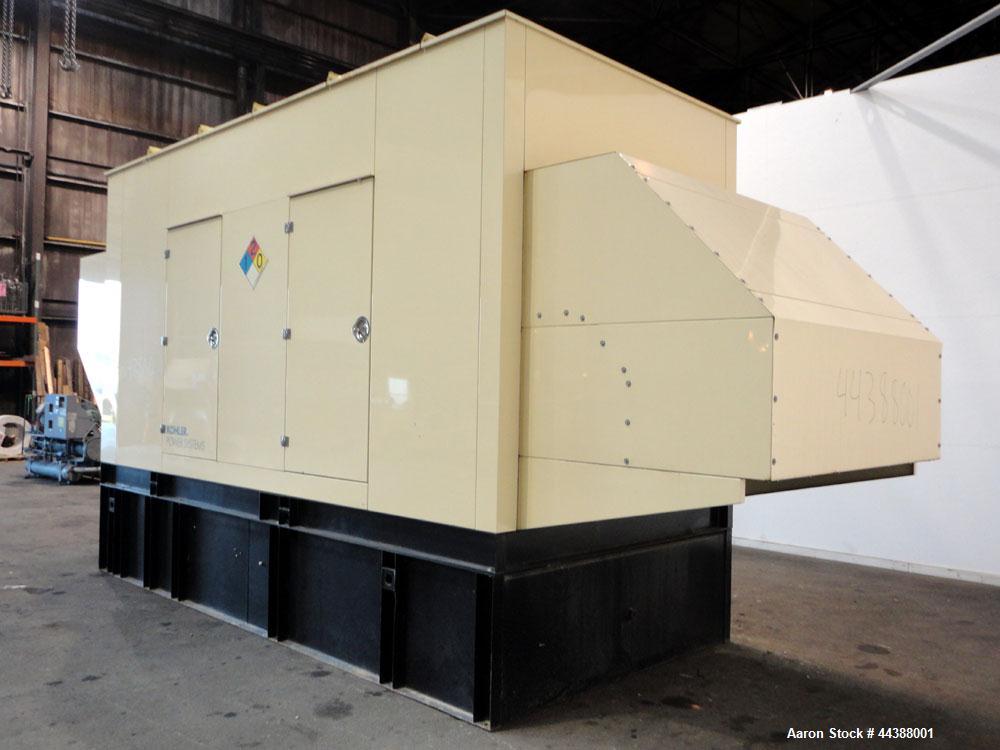 Used Kohler 405 kW Standby (365 kW Prime) Diesel Generator Set, model 400REOZDD, SN-2139156. Detroit Diesel S60 4-cycle engine rated 635 hp at 1800 RPM, SN-06R0968607, emissions EPA Tier 3 certified....