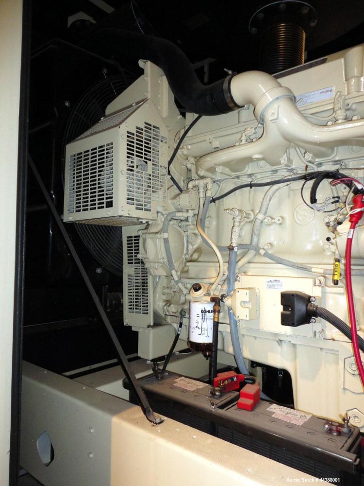 Used Kohler 405 kW Standby (365 kW Prime) Diesel Generator Set, model 400REOZDD, SN-2139156. Detroit Diesel S60 4-cycle engine rated 635 hp at 1800 RPM, SN-06R0968607, emissions EPA Tier 3 certified....