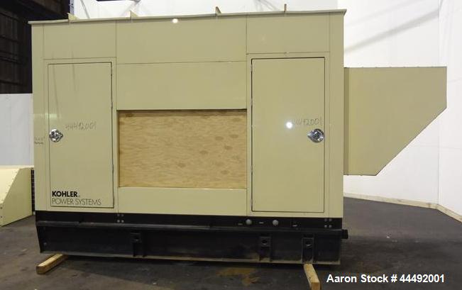 Used Kohler 400 kW Standby Diesel Generator Set, Model 400REOZV, Serial #2089709.  Volvo TAD1242GE engine rated 602 hp @ 1800 rpm, emissions EPA Tier 2.  3/60/277/480V, 12-lead reconnectable.  400 Am...