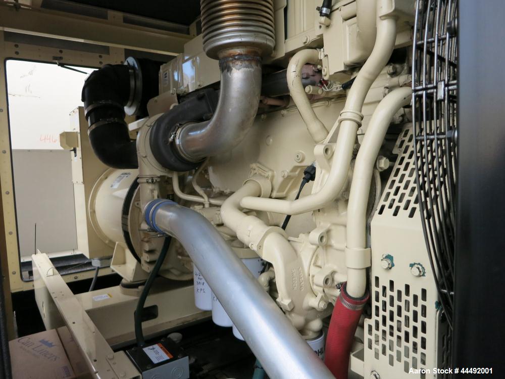 Used Kohler 400 kW Standby Diesel Generator Set, Model 400REOZV, Serial #2089709.  Volvo TAD1242GE engine rated 602 hp @ 1800 rpm, emissions EPA Tier 2.  3/60/277/480V, 12-lead reconnectable.  400 Am...
