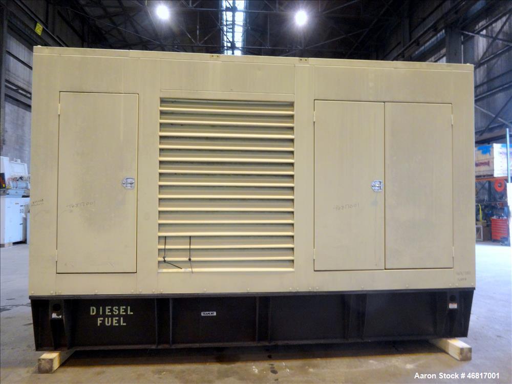 Used Kohler 450 kW diesel generator set.
Detroit Diesel / MTU 8V2000 G80 engin