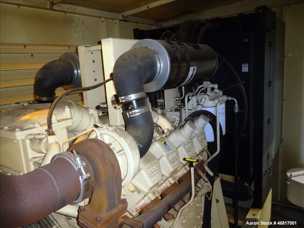 Used Kohler 450 kW diesel generator set.
Detroit Diesel / MTU 8V2000 G80 engin
