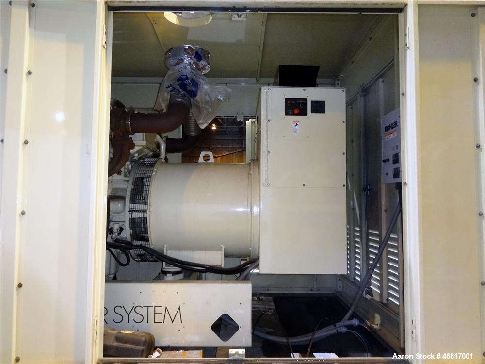 Used Kohler 450 kW diesel generator set.
Detroit Diesel / MTU 8V2000 G80 engin