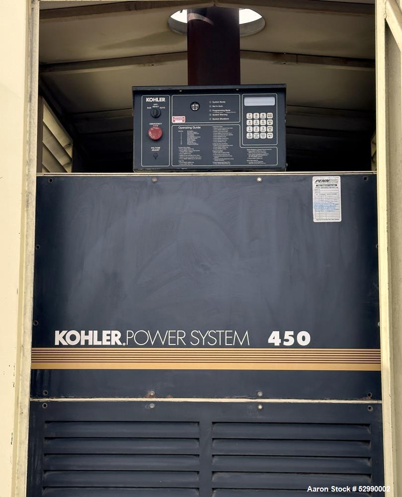 Kohler 460 kW Standby (415 kW prime) Diesel Generator Set