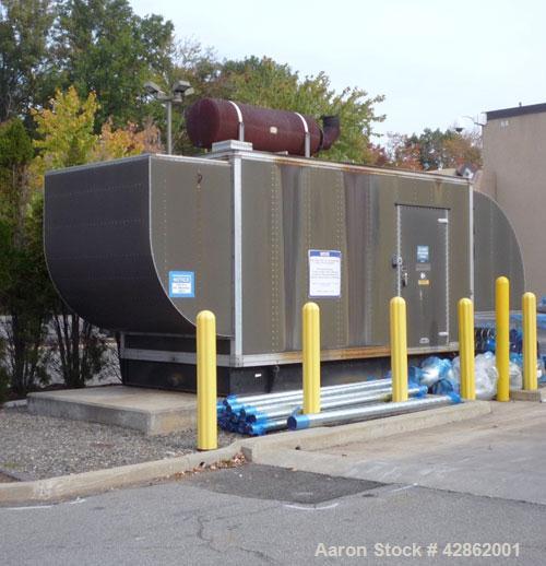 Used Kohler 500kW Diesel Generator Set, Model 500ROZD71. Detroit Diesel 12V-92TA turbocharged aftercooled rated 830 HP @ 1800 RPM. 3/60/120/208/277-480 Volt,main-line circuit breaker. Sound attenuate...