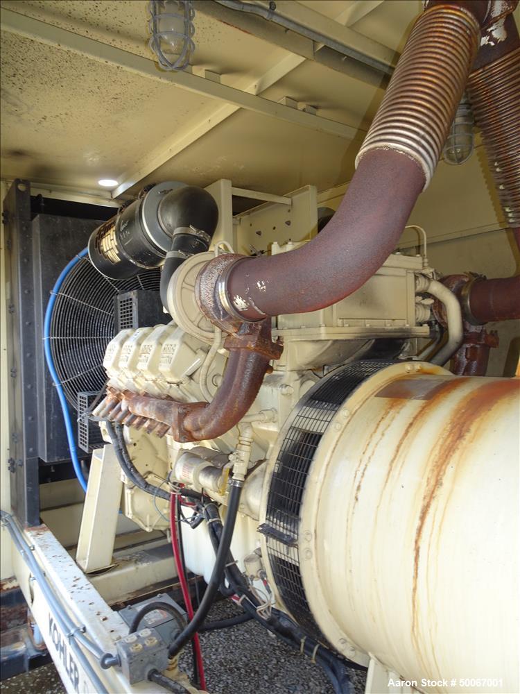 Used Kohler 500 kW Standby Diesel Generator Set