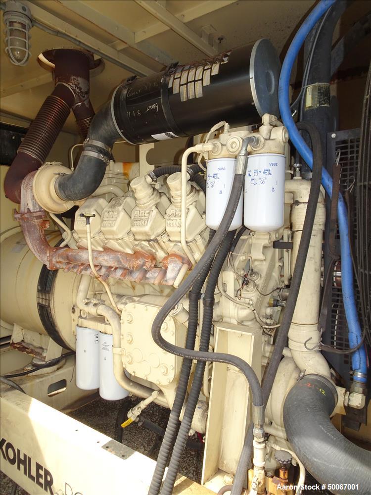 Used Kohler 500 kW Standby Diesel Generator Set