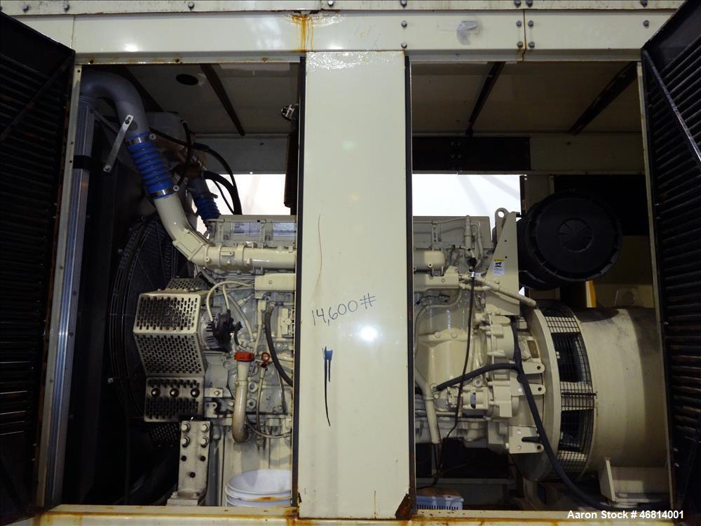 Used Kohler 505 kW diesel generator. Volvo Penta TAD1641GE engine EPA Tier 2 ce