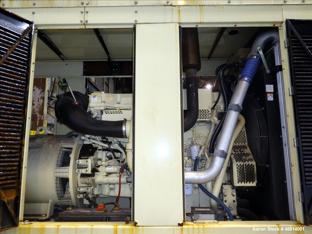 Used Kohler 505 kW diesel generator. Volvo Penta TAD1641GE engine EPA Tier 2 ce