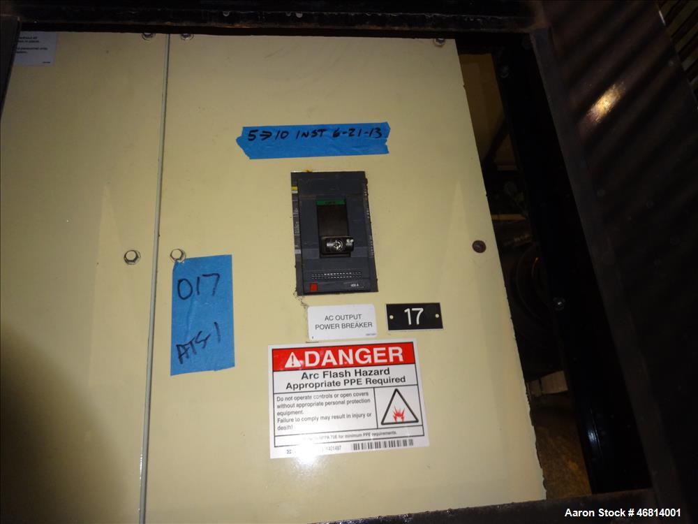 Used Kohler 505 kW diesel generator. Volvo Penta TAD1641GE engine EPA Tier 2 ce