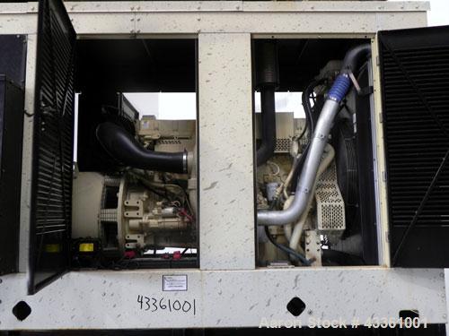 Used Kohler 475 kW diesel generator set, Model 500REOZV, SN-2063752. Volvo model TAD1641GE D500 16.1B65 4-cycle turbocharged engine rated 757 HP @ 1800 RPM, EPA Tier II certified. 3/60/120/208/277/48...