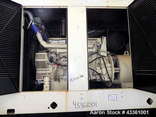 Used Kohler 475 kW diesel generator set, Model 500REOZV, SN-2063752. Volvo model TAD1641GE D500 16.1B65 4-cycle turbocharged engine rated 757 HP @ 1800 RPM, EPA Tier II certified. 3/60/120/208/277/48...