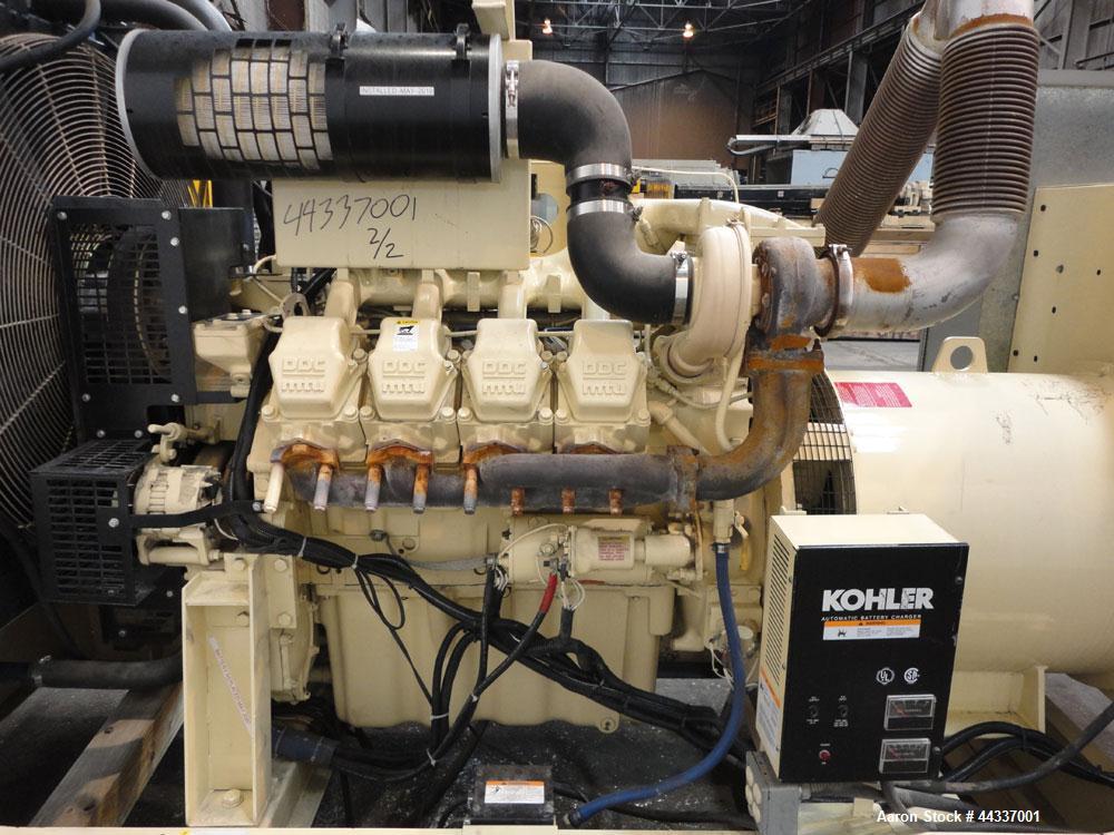 Used- MTU / Kohler 475 kW Diesel Generator, Model 500ROZD4.