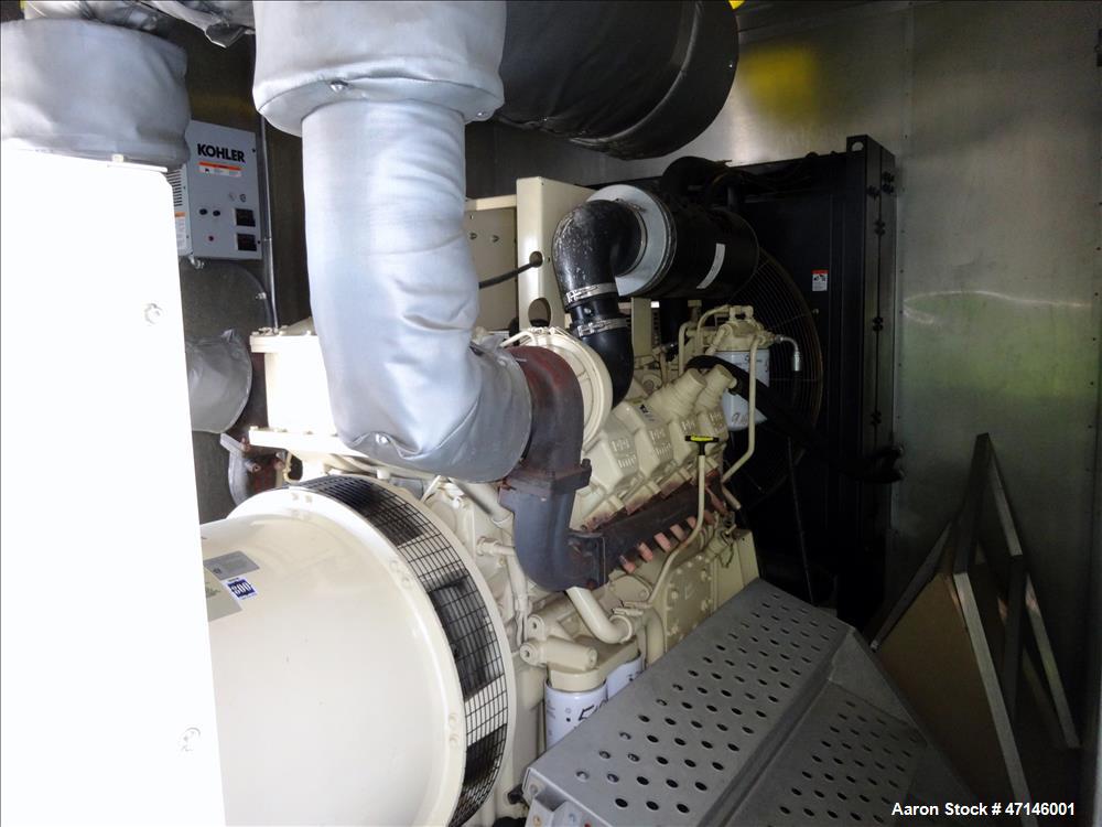 Used Kohler 505 kW Diesel Generator 500ROZD4, MTU/Detroit Diesel 8V2000 Engine