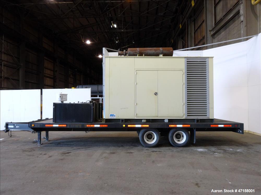 Used-Kohler 500 kW portable diesel   generator. MTU / Detroit Diesel 8V2000